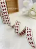Cinta Jacquard Bordada Étnica de 2.1 cm para Borde de Oreja Accesorios para el Cabello Accesorios para Ropa de Actuación