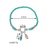 Moda Transfronteriza Colgante Personalizado Anillo de Cuentas de Arroz Pulsera Elástica para Mujer