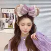 Diadema Linda Oso Duffy Arco Fantasía Celebración Mostrando Cara Pequeña Foto Cumpleaños Corona Shirley Rose Diadema Accesorio para el Cabello