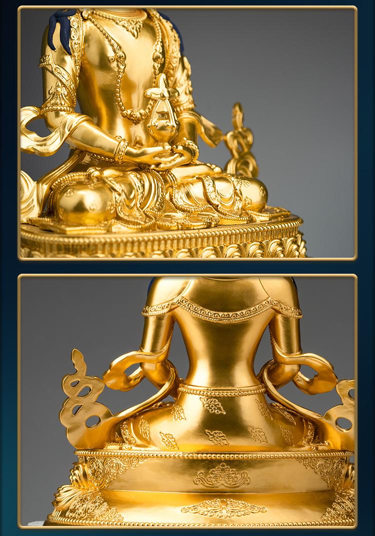 长寿佛鎏金画脸_05