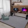 Mesa e Cadeira para E-Sports Tapete de Chão à Prova de Som Cadeira de Escritório Cadeira Giratória Tapete de Proteção para Piso de Madeira Sala de E-Sports Quarto Carpete à Prova de Som