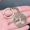 Llavero colgante de árbol de la vida retro dedicado transfronterizo colgante estilo europeo y americano moda retro joyería de moda venta al por mayor
