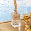 Colgante de perfume para coche decoración de aceite esencial de aromaterapia para coche colgante de coche fragancia duradera fragancia ligera ambientador