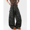 Pantalones Cargo Camuflados Vintage de Nicho Ultra-Ricos con Estilo Urbano Unisex Genial de Pierna Ancha Scimitar Casuales
