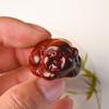 Talla de madera de sándalo rojo pequeño colgante de cerdo Fu colgante para coche llavero cadena para teléfono móvil accesorios cuentas diy fabricantes de accesorios venta al por mayor