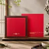 Caja de regalo vacía para pasteles de té de té blanco viejo, té de árbol antiguo, té Pu'er; caja universal de almacenamiento y empaque para pasteles de té