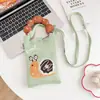 Monedero para Fiesta Estudiantil, Bolso para Teléfono Móvil de Compras, Bolso de Hombro Pequeño Tejido, Bolso de Mano Lindo Versátil, Bolso Cruzado Mini para Mujer