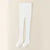 Medias de Primavera y Otoño sin Pies para Niñas Talla Grande PP Pantalones Base Versátiles Color Sólido Lisos Bodies para Bebé Calcetines