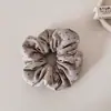 Scrunchie doce de bolinhas estilo coreano para mulheres, elástico de cabelo de alta elasticidade que não danifica o cabelo, acessório versátil para rabo de cavalo