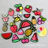 Broche Abacaxi Morango Patch Acrílico Grampo de Cabelo Acessório de Cabelo DIY Cereja Série de Frutas DIY Ímã de Geladeira Materiais