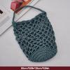 Bolsa de Malla para Frutas Colgante Decoración de Pared Transfronterizo Hogar Sala de Estar Tejida a Mano Bolsa Colgante para Almacenamiento de Frutas y Verduras Cocina Bolsa de Malla