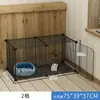 Jaula para gatos, casa para gatos, jaula de liquidación, casa para gatos de interior con inodoro, gran espacio libre, nido para gatos pequeños