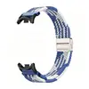 Adecuado para Xiaomi Mi Band 11, correa de hebilla magnética de nailon, también compatible con Xiaomi Mi Band 8, 9 y 10, pulsera tejida de nailon arcoíris