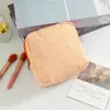 Bolsa de Maquillaje de Gasa de Burbujas Estilo Nuevo Transfronteriza, Bolsa de Almacenamiento Rayada para Cosméticos de Viaje, Neceser para Guardar Compresas