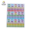 Fabricante Original Alta Viscosidade Impermeável Autoadesivo Personalizado Rótulo Alimentício Rótulo Adesivo Transparente Resistente ao Desgaste Resistente a Rasgos Rótulo Adesivo