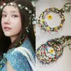 Diadema de corona diadema diadema tocado accesorios para el cabello puesto de actividad de empuje de tierra lugar escénico accesorios para el cabello de hoja verde accesorios de jardín de infantes