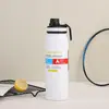 Amazon Termo de Acero Inoxidable Taza de Gran Capacidad Botella de Agua Deportiva Portátil para Exteriores Taza de Agua para Coche Portátil Deportiva