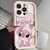 Para Samsung A15/A55 Stitch S24Ultra/S23FE funda de teléfono S22 caricatura A24/A23/14