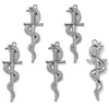 Accesorios de aleación DIY serpiente rodeando espada antigua daga colgante pulsera llavero collar pendientes colgante M104