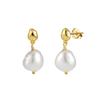 Colección Cuidadosamente Seleccionada de Pendientes de Perlas de Agua Dulce Naturales, Procesados con Plata S925, Joyería Hecha a Medida, Venta Directa al por Mayor de Fábrica
