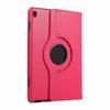 Adequado para Lenovo tablet capa de couro Tab M9/M10/Plus Xiaoxin P11 padrão lichia suporte giratório capa protetora