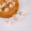 Contas de vidro flor trombeta lírio orquídea contas soltas flor sino botão de flor sino sino joias DIY grampo de cabelo fabricantes lote direto