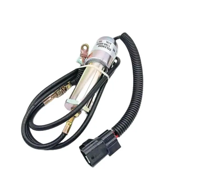 现代R210挖掘机熄火电磁阀11N6-66090售240元