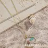Moda Femenina Elementos Marinos Transfronterizos Perla de Imitación Pegamento Artesanal Forma de Concha de Vieira Estrella de Mar Concha Collar con Colgante