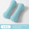 Mancuernas Sólidas de Hierro Fundido para Mujeres, Mancuernas Pequeñas Recubiertas de Plástico, Equipo de Fitness para Uso en Casa, un Par de Juegos de Ejercicio de 2 kg, Juego de 5 kg