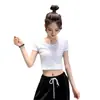 Camiseta Corta de Manga Corta que Muestra el Ombligo, Top Ajustado de Cintura Alta, Ropa de Mujer Ajustada, Sexy, Nueva Primavera/Verano 2026