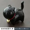 Irmão Forno Gato Estatueta Cerâmica Fofa Pet de Chá Simples Jogo de Chá Ornamento Artesanal de Mesa para Casa Jueqin