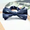 Pajarita Jacquard de Doble Capa para Hombre Otoño 2025 Nueva Ejecutiva de Negocios Novio Boda Borgoña Vestido Formal Lista para la Venta