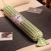 Almofada de Doce Almofada Longa para Dormir de Lado de Meninas Almofada para Pernas Clip para Dormir na Cama Almofada Cilíndrica para Crianças Removível e Lavável