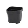 Suprimentos de Jardinagem Vaso de Flores de Plástico Jardim de Varanda Vaso de Flores de Canto Arredondado Vaso Espessado Fosco para Plantas Vaso Quadrado Vaso Quadrado para Suculentas
