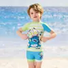 Traje de baño de dibujos animados Nuevo Clásico Ultraman 2026 para Niños, Dos Piezas Juvenil Infantil para Playa, Moda al por Mayor