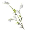 Muguete Flor Artificial Rama Larga Flor de Campana Colgante Decoración de Pared de Fondo para Bodas Material de Flores Artificiales de Comercio Exterior Transfronterizo Accesorios