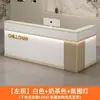 Mostrador de caja tienda pequeña simple empresa moderna esquina tienda de ropa mostrador de bar salón de belleza recepción mostrador de recepción