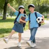 Camiseta de Manga Corta de Verano para Niños y Niñas, Algodón Puro, Corte Holgado, Hombro Caído, Estilo Versátil Academy de Rendimiento