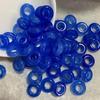 Blue Ba Mountain jade anel boutique pequeno jade anel engrossado correndo anel diy jade joias acessórios atacado