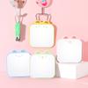 Mini Espejo de Maquillaje de Escritorio Portátil Espejo Pequeño de Tocador para Hogar Oficina Dormitorio Estudiantil Espejo Plegable Venta al por Mayor