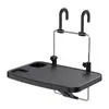 Super Gato Coche Plegable Mesa Pequeña Tablero Mesa de Comedor Asiento Trasero Soporte para Computadora Portátil Libro de Aprendizaje para Coche Mesa de Comedor
