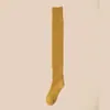 Calcetines de Invierno Gruesos y Cálidos de Felpa para Mujer Hasta la Rodilla, Calcetines Largos JK, Calcetines de Punto Grueso de Color Sólido Adelgazantes para Mujer Hasta la Rodilla Venta al por Mayor Zhuji