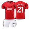 Camiseta de local de los Red Devils 2324 para hombre: Ronaldo 6, Martin 25, Sancho 10, Rashford 7, Mount, venta al por mayor.