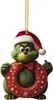 Decoraciones del Alfabeto del Grinch de Amazon Decoraciones para Árbol de Navidad Adornos Colgantes