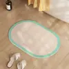 Alfombrilla absorbente de tierra de diatomeas dura de dibujos animados personalizada, alfombrilla de pie de secado rápido para baño, alfombrilla de pie antideslizante para entrada de baño y inodoro