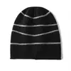 Chapéu de Cashmere para Mulheres, Chapéu de Tricô Colorido para Outono e Inverno, Chapéu Slouchy Quente à Prova de Frio para Exterior, Chapéu Pós-Parto com Proteção para Orelhas, Chapéu para Frio