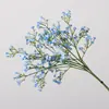 Flores Gipsofila Artificiais, Buquê de Casamento, Flores Artificiais Macias de Plástico para Segurar na Mão da Noiva, Decoração de Interior, Adereços de Fotografia, Flores Artificiais