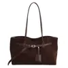 Bolsa Tote Casual Retrô Transfronteiriça para Mulheres, Nova Textura de Alto Padrão, Adequada para o Trabalho e para a Aula, Bolsa de Ombro/Axila Elegante de Luxo Leve