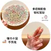 Elásticos de Cabelo Fofos e Versáteis do Tamanho de um Polegar, Cordões de Cabelo Doces e Frescos para Crianças, Elásticos Pequenos de Alta Elasticidade e Duráveis, Acessórios de Cabelo para o Início da Primavera