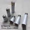 Adaptador de Bocal de Lâmpada E27 para E14, Adaptador de Bocal de Lâmpada com Mudança de Diâmetro, Adaptador Externo E para Interno E, Bocal de Lâmpada com Rosca E para E Grande para Pequeno
